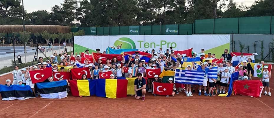 TEN-PRO Türkiye organizasyonu Corendon Tennis Club Kemer’de başladı
