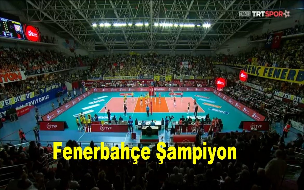 Fenerbahçe Şampiyon . . .